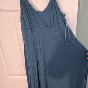 :  💙 Torrid Size 1 Blue Tiered Maxi Dress Super Soft💙